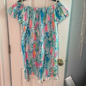 Lilly Pulitzer Dress off the shoulder